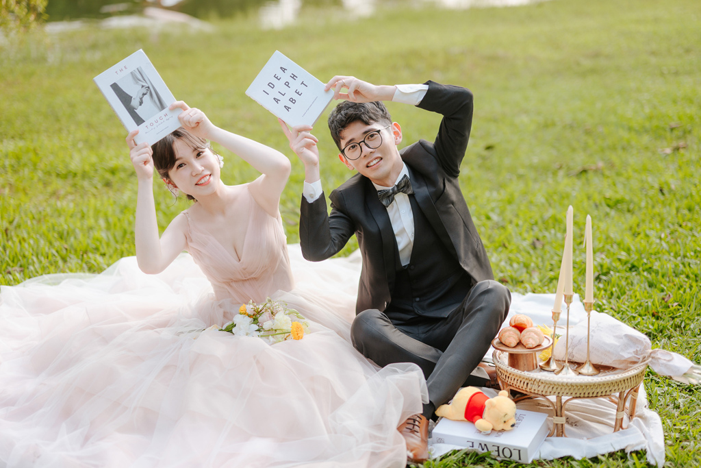 [自助婚紗]我們把愛，打包成一場浪漫野餐|Weiwan 婚紗